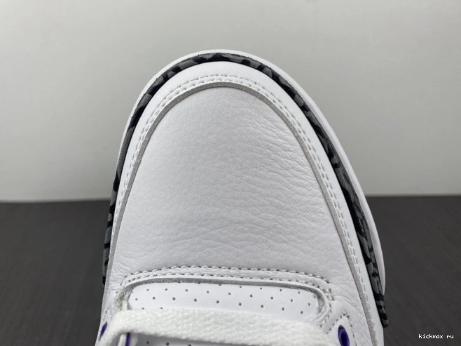 Rep MAX Jordan 'Dark Retro 3 CT8532-105 Iris' Air 0818
